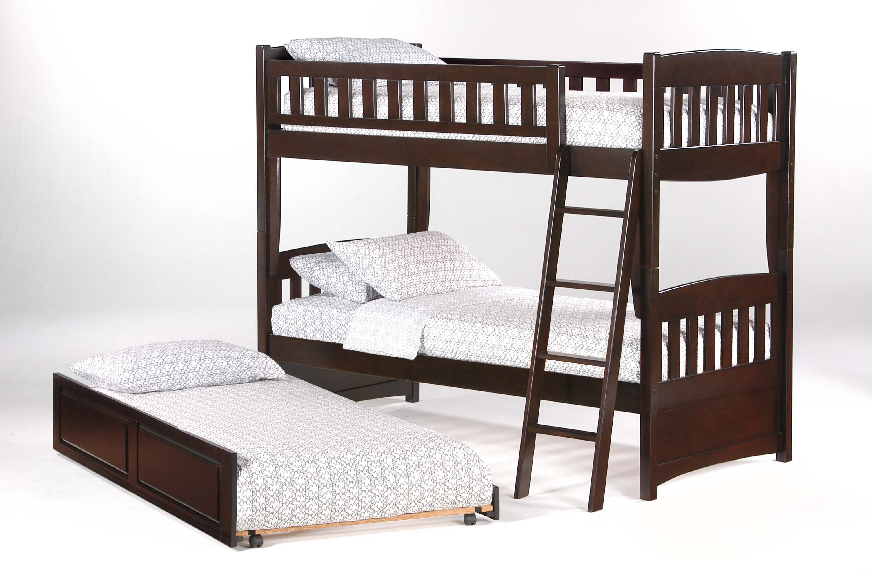 Cinnamon Twin Twin Bunk Bed By Night And Day Furniture
