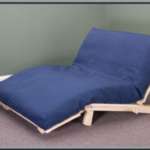 KD UNFINISHED TRIFOLD LOUNGER FUTON FRAME