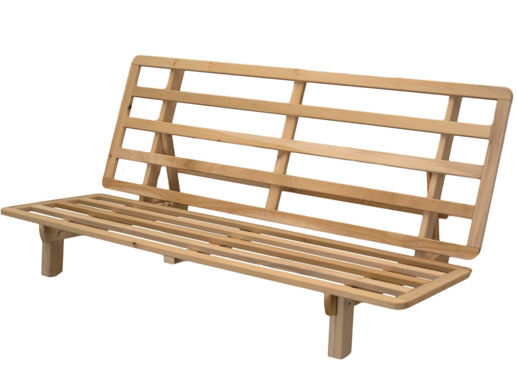 bi fold sofa bed wood futon frame