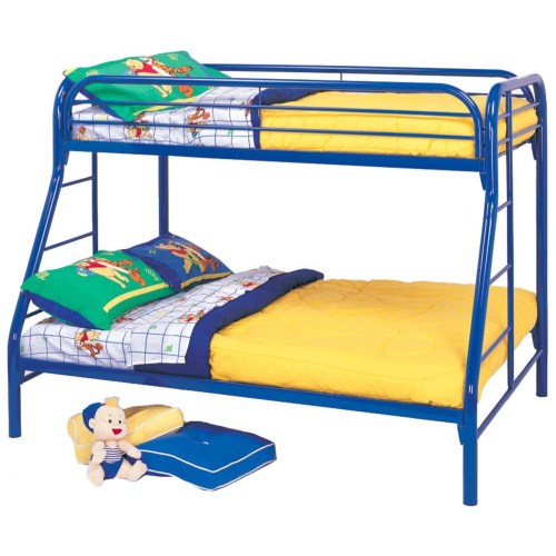 COASTER TWIN OVER FULL BUNK BED