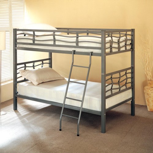 COASTER TWIN OVER TWIN BUNK BED
