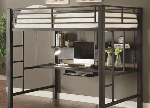 LOFT BUNK BED WITH WORK STATION